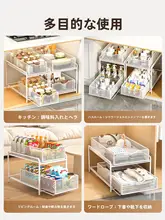 浴室下水槽用収納ラック【洗面台下の整理整頓・分別収納・引き出しタイプ】
