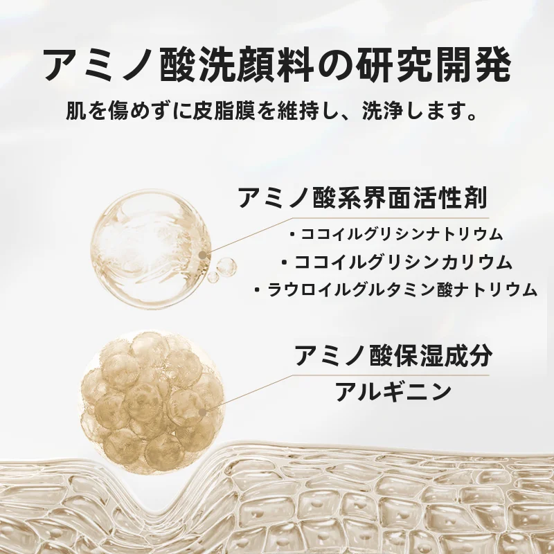 柳丝木氨基酸洁面泡沫：乳化洗顔フォームの肌への優しいケアとは