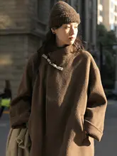 ダブルフェイスウールコート【100%オーストラリアウール・バッファローボタン・秋冬用・中長丈】