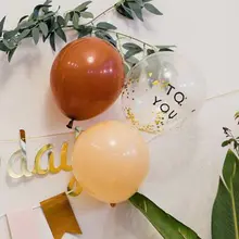 透明なラメ入り多彩な紙吹雪バルーン【誕生日パーティー装飾・一年記念・お祝い】