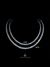 ICEGANG ジルコニアネックレス【金銀・フルストーン・ユニセックス・ヒップホップスタイル】
