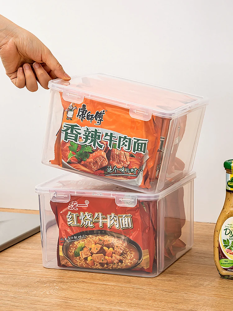 便利な収納ボックス：インスタントラーメン整理用・多機能・デスクトップ用の実用性と特性
