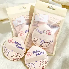熊崽 メイク用スポンジ【乾湿両用・ファンデーション対応・正規品】