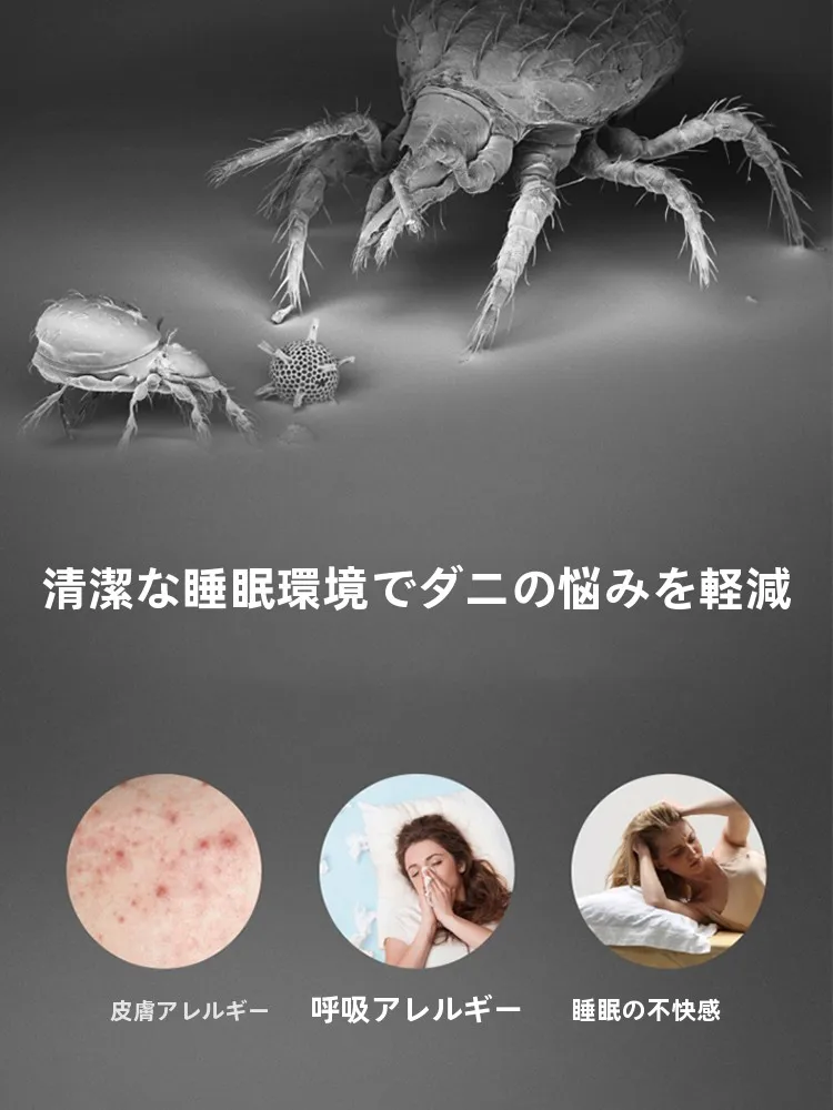 ダニ対策の時期にぴったりな睡眠用まくらカバーは、いつから使うべき？