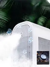 デスクトップミニファン【USB充電・静音・冷却機能付き】