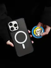 可愛いデザインのマグネット吸引スマホスタンド【iPhone15・Huawei対応・ポータブル】