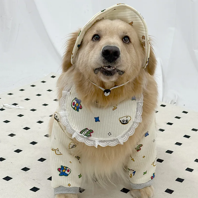 ゴールデンレトリバーの寒さ対策に最適な大型犬服の選定ガイド