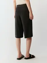 真絲ストレッチ重織ショートパンツ【春用】