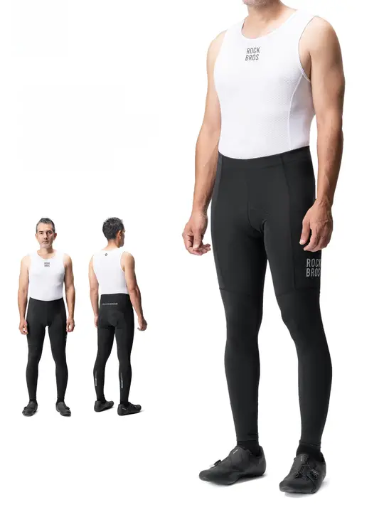 通気性のある男性用サイクリングパンツ【パッド付き・夏秋用・マウンテン・ロードバイク】