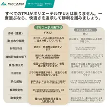 アウトドア用TPU素材の強力サポートエアマットレス【2~3人用・キャンプ・空気注入型】