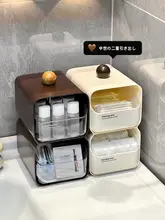 ヴィンテージ風 化粧台用 ヘアアクセサリー収納ボックス【引き出し式・小型・ヘアクリップ・ヘアゴム用】