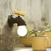 水栓デザインの声控センサー充電式LEDナイトライト