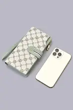 防犯機能付き長財布【女性用・カードポケット一体型・ハンドバッグ】