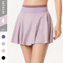 夏用 レディース アウトドアスポーツ テニス ランニング用 スポーツスカート【速乾・透湿・防透けデザイン】