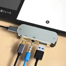 USB-C拡張ドック【HDMI・3.5mmオーディオ・急速充電対応】