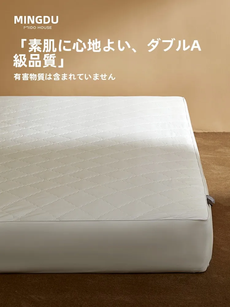 マットレスプロテクター MIDO HOUSE 全包タイプコットン製：通年使用・通気性ありの実用性と適用範囲