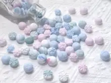 日式和菓子型シリコンモールド【DIY用・火漆ワックス・創造的な贈り物】