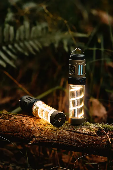 Urbanwave アウトドアキャンプ用マルチファンクション雰囲気ランタン【防虫機能・充電式・長時間使用】