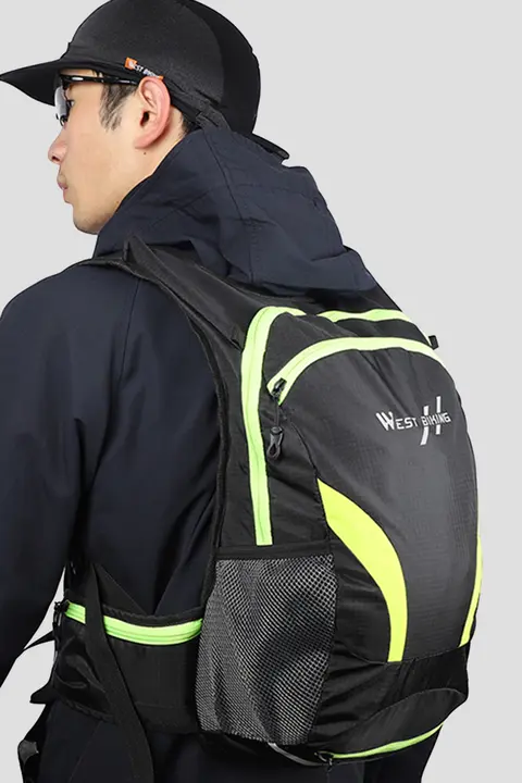 West Biking 軽量で便利なバックパック【アウトドア用・サイクリング・旅行対応】