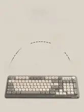 ワイヤレスBluetoothキーボードマウスセット 男性女性 ゲーム オフィス メカニカルデザイン サイレント 98キー