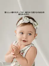 ヘッドバンド キッズ ガールズ 蝶結び モーダル 竹コットン 薄手 スイート 可愛い カジュアル