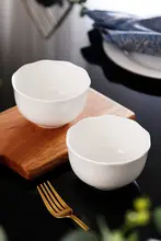 骨瓷製 小型白色ご飯碗【シンプルデザイン・和風・便利な食器】