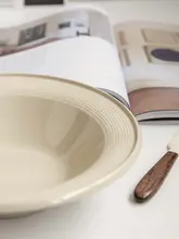 北欧風のシンプルな陶器製食器【プレートとボウルのセット・おしゃれなカフェスタイル・家庭用】（セットアップ対応）