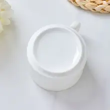 景徳鎮製 ピュワイト骨董磁器 コーヒーカップセット【スプーン付き・シンプルデザイン・ティータイム用】