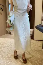 高級感あふれるハイウエストアシンメトリータイトスカート【夏用・軽やか・女性用】