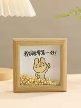 かわいいフォトフレーム装飾フィギュア お母さんへの誕生日プレゼント