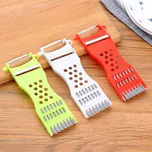 多機能野菜カッター【二刀刃・ステンレススチール・皮むき器・プラスチック製】