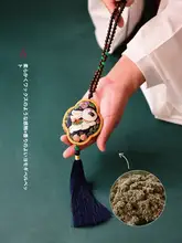 刺繍DIY手工材料キット・干支ウサギの香囊と流れる房付き・国風自動車用アクセサリー【端午の節句にぴったり】
