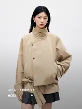 洗練されたデザインのショートコート【通勤に最適・女性用・秋冬向け】