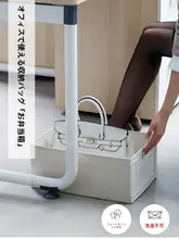 霜山 収納ボックス【コットンリネン製・折りたたみ式・衣類整理用】