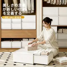 引き出し式収納ボックス【衣類整理用・家庭用・内衣収納】