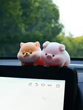 可愛いペットの車載インテリアアクセサリー【中控スクリーン用・情緒安定器・装飾用】