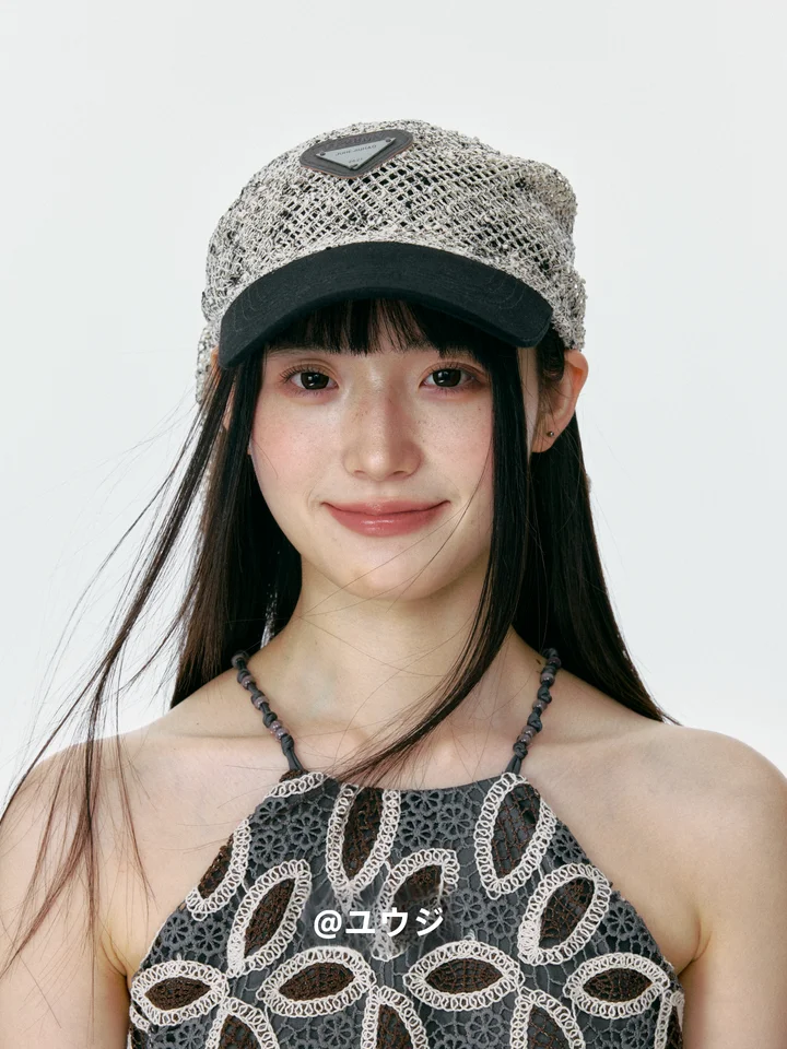 キャップ レディース バンダナ メッシュ 薄手 通気性 小顔効果 ストリート アウトドア 夏