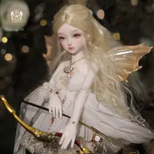 BJDドール【精霊天使デザイン・特体・フィギュア・白鹅绒衣装】（セットアップ対応）