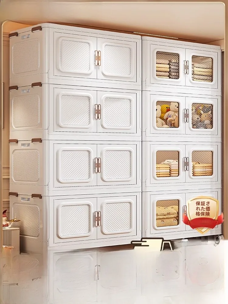 大型収納ボックス：折りたたみ式で衣類・布団・玩具を効率的に収納
