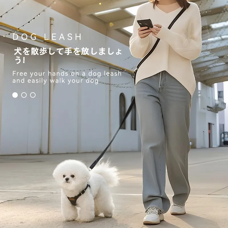 hipidog デニム素材 犬用ハーネス型リードは中小型犬の散歩に最適か