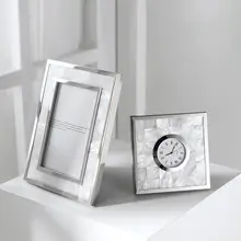 Kiskim 北欧風 金属製フォトフレーム【6インチ・10インチ・デスクトップ用】