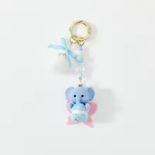かわいいペットデザインのロッククリップ【創意のキーホルダー・ファッション小物】
