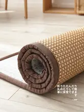 ラタン マット 睡眠マット 地面用 ラタン製 涼しい