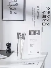 北欧風 ミニマリストデザインの陶器製箸【高温耐性・抗菌・カビ防止・一人用】