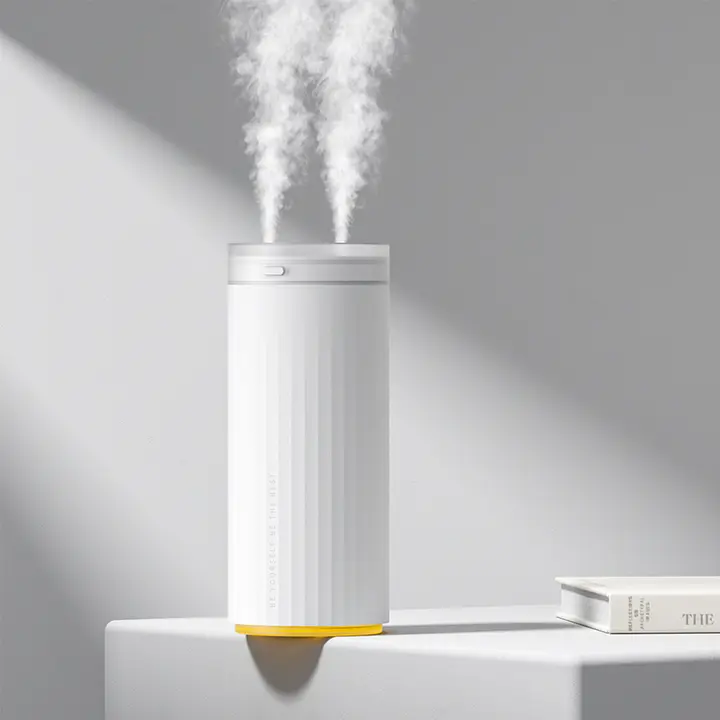 JISULIFE コンパクト加湿器【デスク用・USB充電式・ミニサイズ・携帯可能】