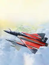 プラモデル 飛行機【フランス製・ミラージュ2000N・攻撃機・核打撃型】