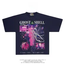 アーティストシリーズ 大きいサイズ 半袖Tシャツ【ゴスロリ風・ラッパーコーデ】