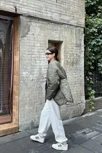 した着心地の高腰スウェットパンツ【ゆったりしたデザイン・春用・ストレートフィット】