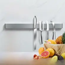 壁掛け磁吸式ナイフホルダー【穴あけ不要・不锈鋼製・キッチン用】