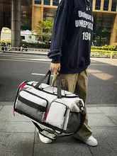 干湿分離機能付きスポーツトレーニングバッグ【男女兼用・多機能・ショルダーバッグ・旅行用】（セットアップ対応）